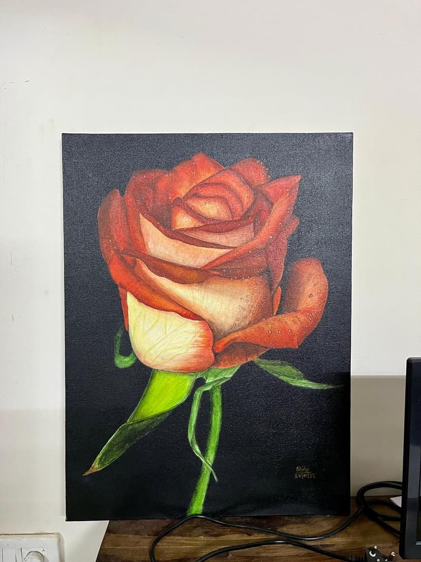 Original artwork by Shilp - Floral Study