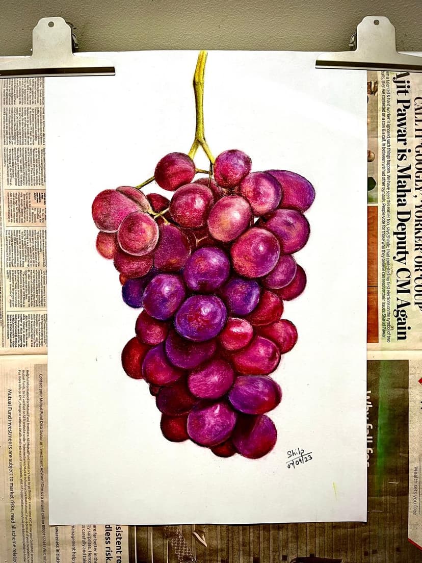 Original artwork by Shilp - Floral Study